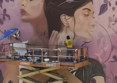 Mural Contra la Violencia de Género- Graus-(Huesca)